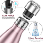 CEO,000,000 17oz Stainless Steel Water Bottle