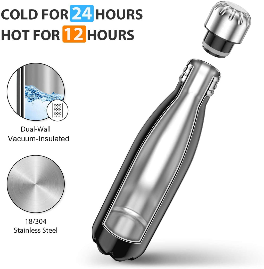 CEO,000,000 17oz Stainless Steel Water Bottle