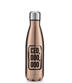 CEO,000,000 17oz Stainless Steel Water Bottle