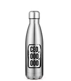 CEO,000,000 17oz Stainless Steel Water Bottle