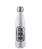 CEO,000,000 17oz Stainless Steel Water Bottle