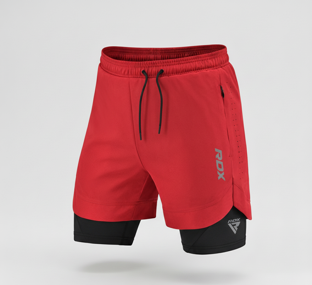 2-in-1 Compression Training Shorts – Engineered for Peak Performance, Breathability & Endurance
