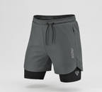 2-in-1 Compression Training Shorts – Engineered for Peak Performance, Breathability & Endurance
