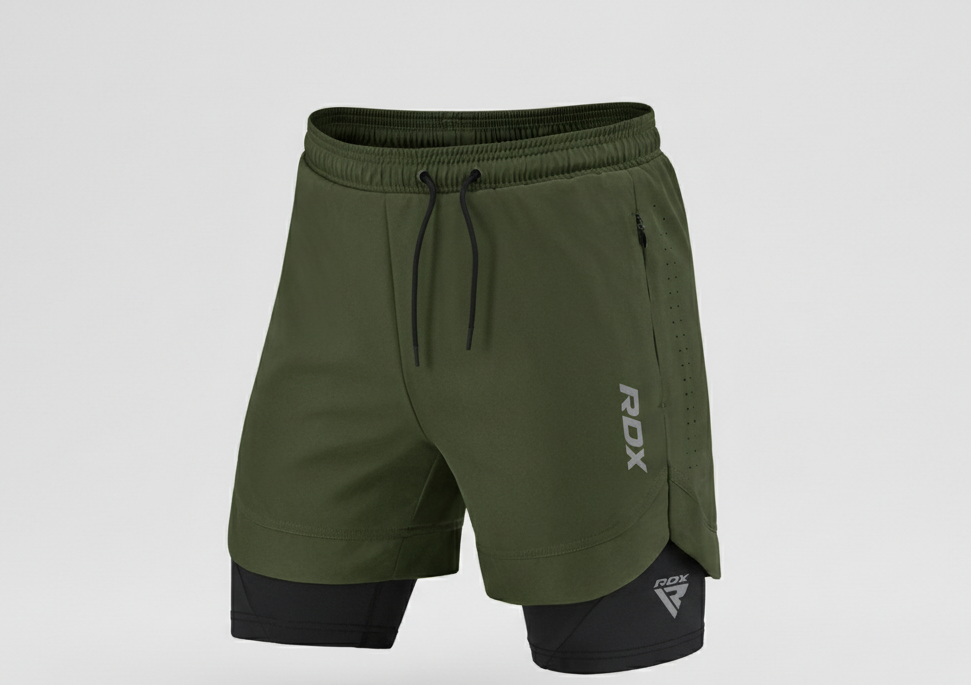 2-in-1 Compression Training Shorts – Engineered for Peak Performance, Breathability & Endurance