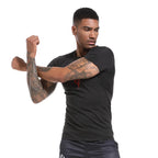 Men's Print Compression Shirts Summer Short Sleeve Rash Guard Gym Workout T-shirt Athletic Quick Dry Baselayer Undershirts Tops
